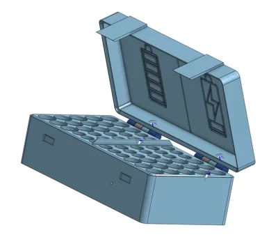 Battery Box - AA & AAA Batteries by Allan Schmidt MakerWorld: Download ...