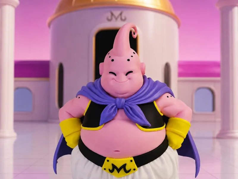 Buste Majin Buu Dragon Ball Z