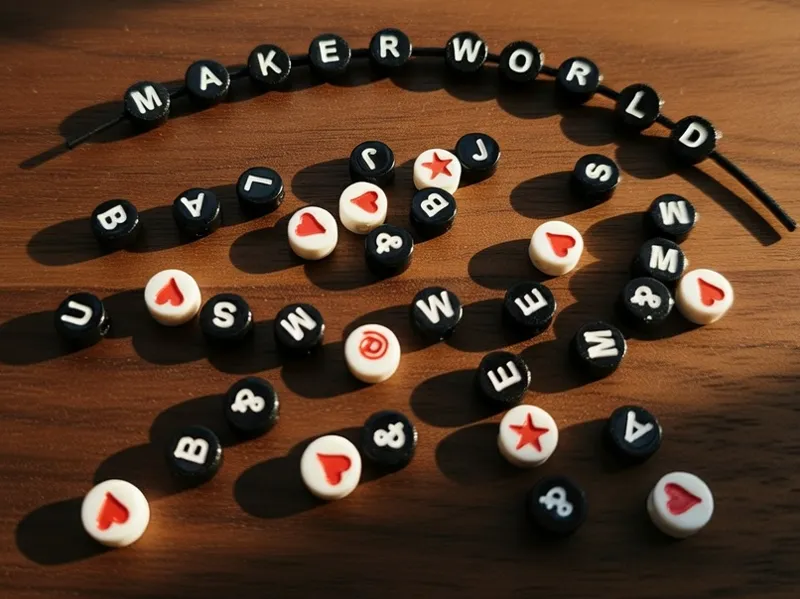 Bracelet Beads NO AMS (all signs + polish signs) 