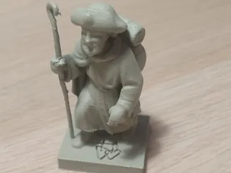 Peregrino escultura