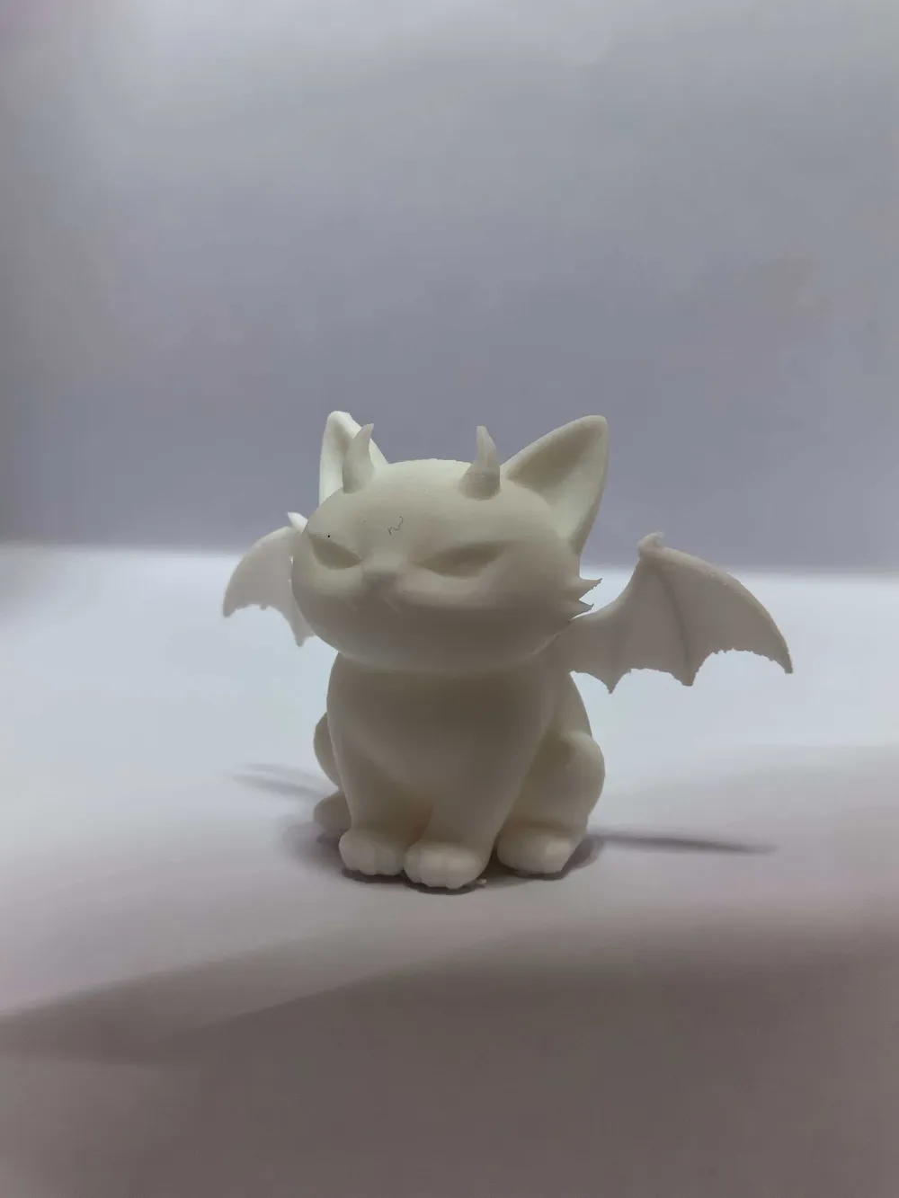 Demon Cat - Free 3D Print Model - MakerWorld