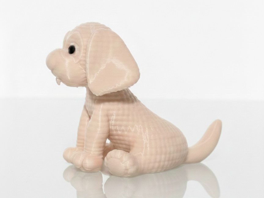 Adorable Knitted Puppy