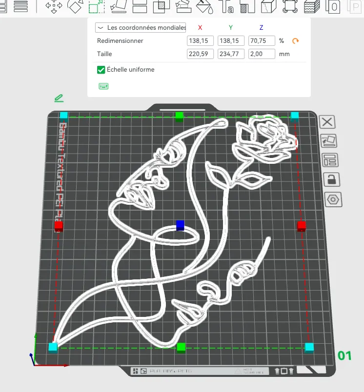 Portrait Line Art - Free 3D Print Model - MakerWorld