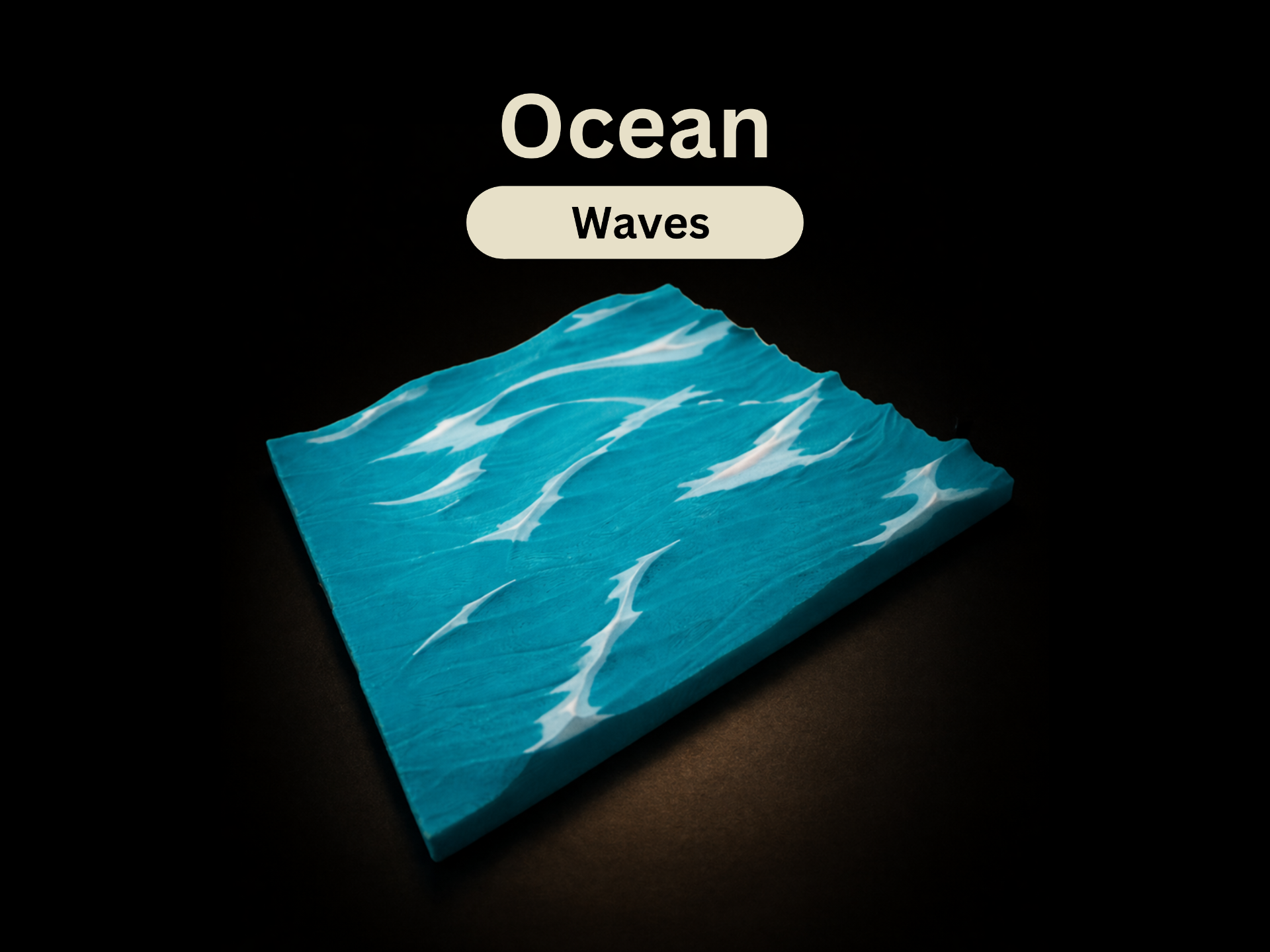 Ocean Waves Relief