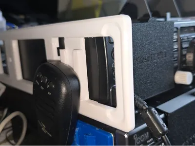 FT-991A Side Rails with Mic Holder