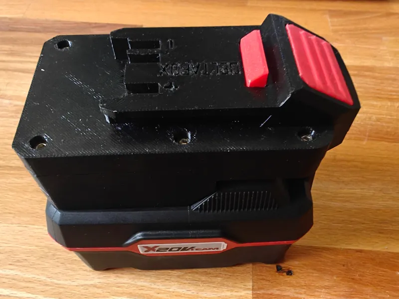 Adapter Parkside to Deltafox 18V 20V Battery