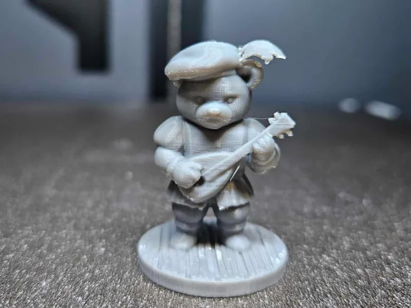 Barb Bear? Bear Bard?  Beard?