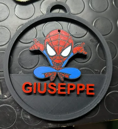 Christmas Ball customizable Decoration spiderman 