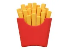 fries keychain