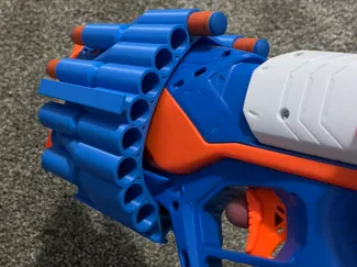 Under the Desk Nerf Holster