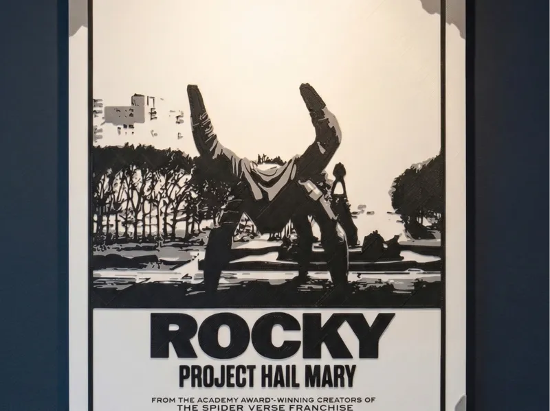 Rocky poster proyect Hail Mary