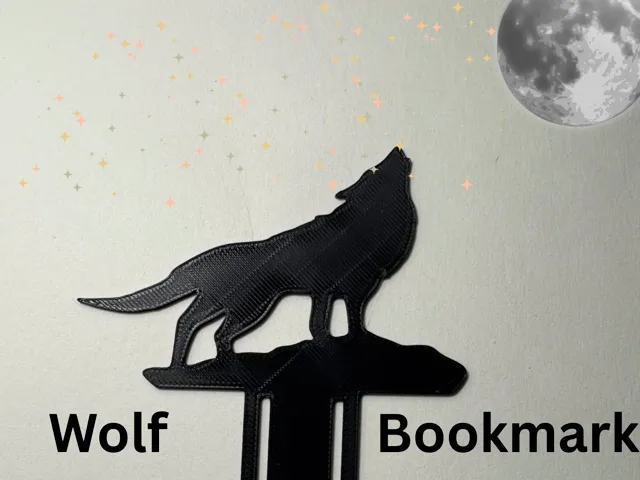 Wolf Bookmark