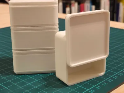Stackable sliding box - 5cm square 