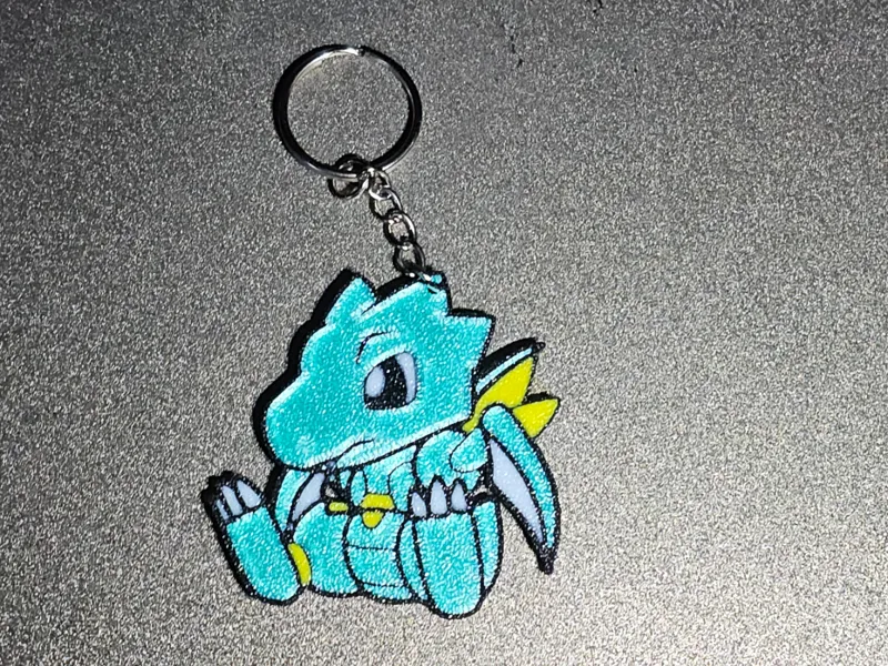 baby scyther keyring