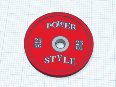 Cupholder olympic weight 25kg