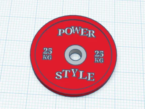 Cupholder olympic weight 25kg