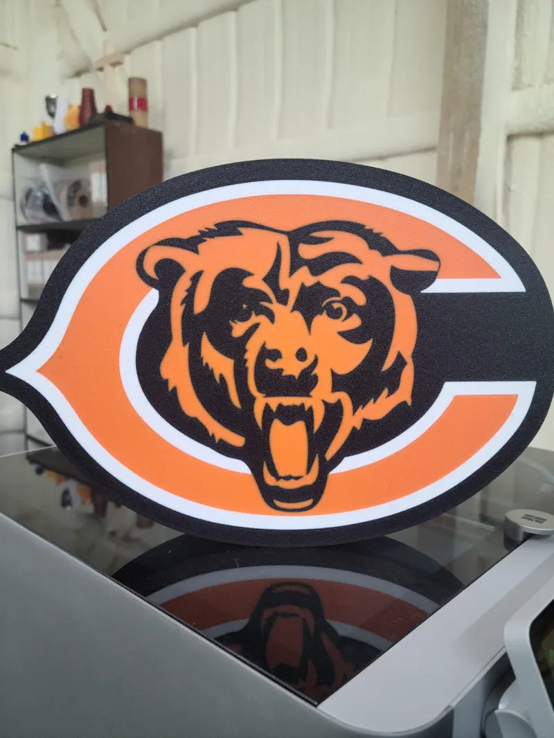 Chicago Bears led lightbox