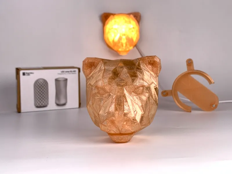 Tiger Head Wall Lamp / 虎头壁灯