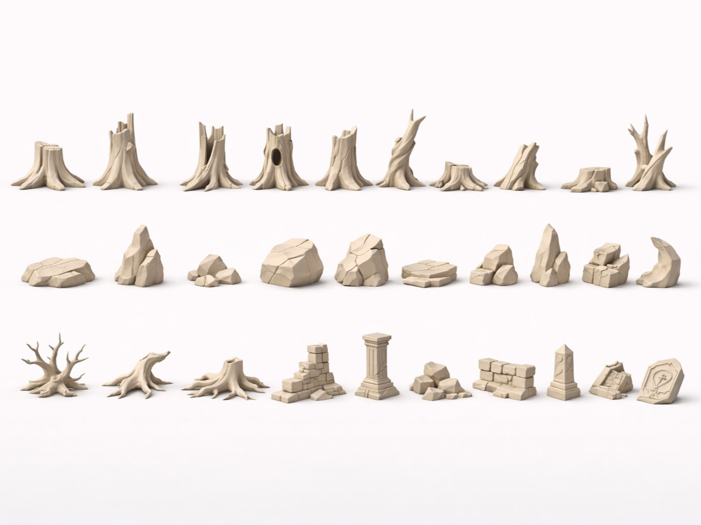 Forgotten Forest - DND Terrain Pack