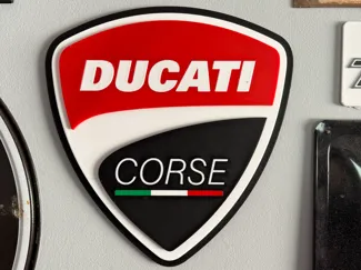Ducati Corse Logo Wall Art
