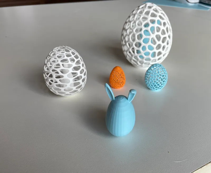 Easter egg bunny