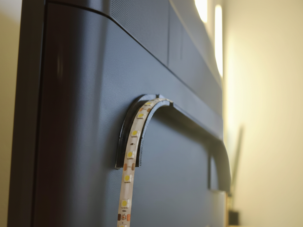Universal LED strip mount 90° (TV,Table,Bed,etc)