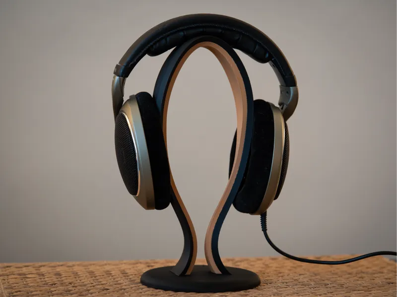 Dual color headphone stand