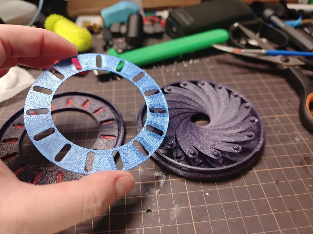 Iris Compass Circle Drawing(Mounting positioner) Remixed by 喵喵mya