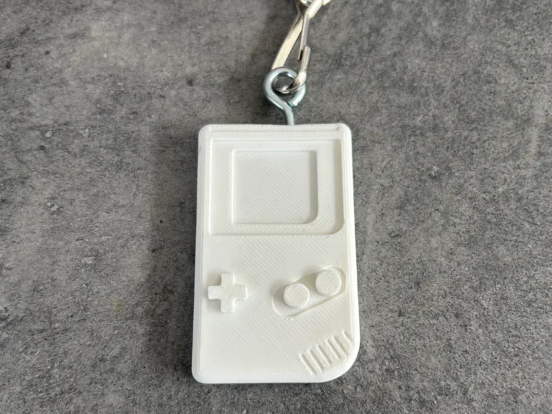 Retro Gameboy Keychain