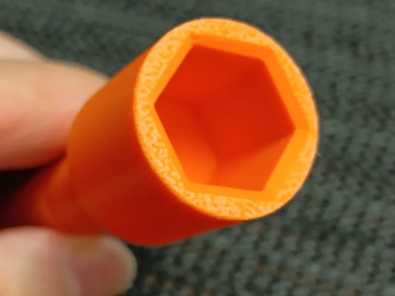 Hex extension measures 17mm car wheel bolt