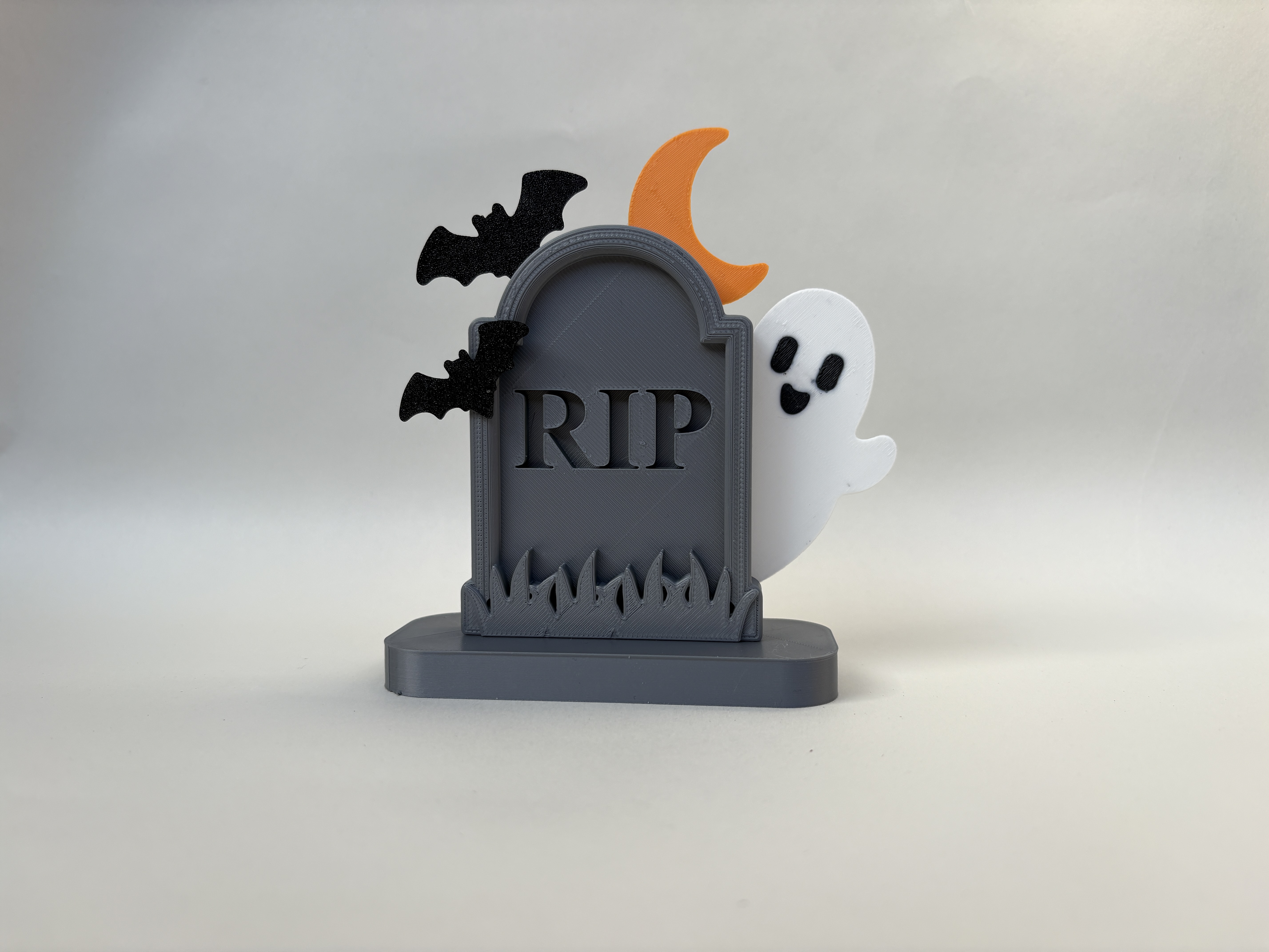 Ghost & Gravestone – Halloween Kit Card - 1
