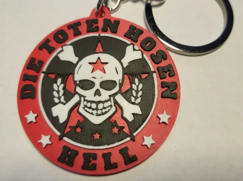 Die Toten Hosen Keychain Hell