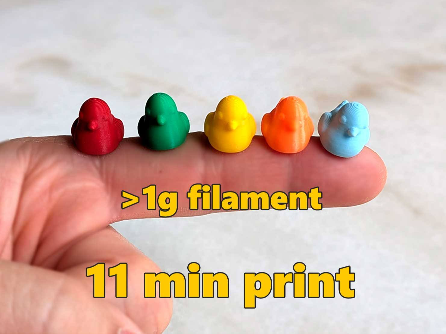 Miniatura 1 do modelo 3D Small Tiny Mini Micro Chick