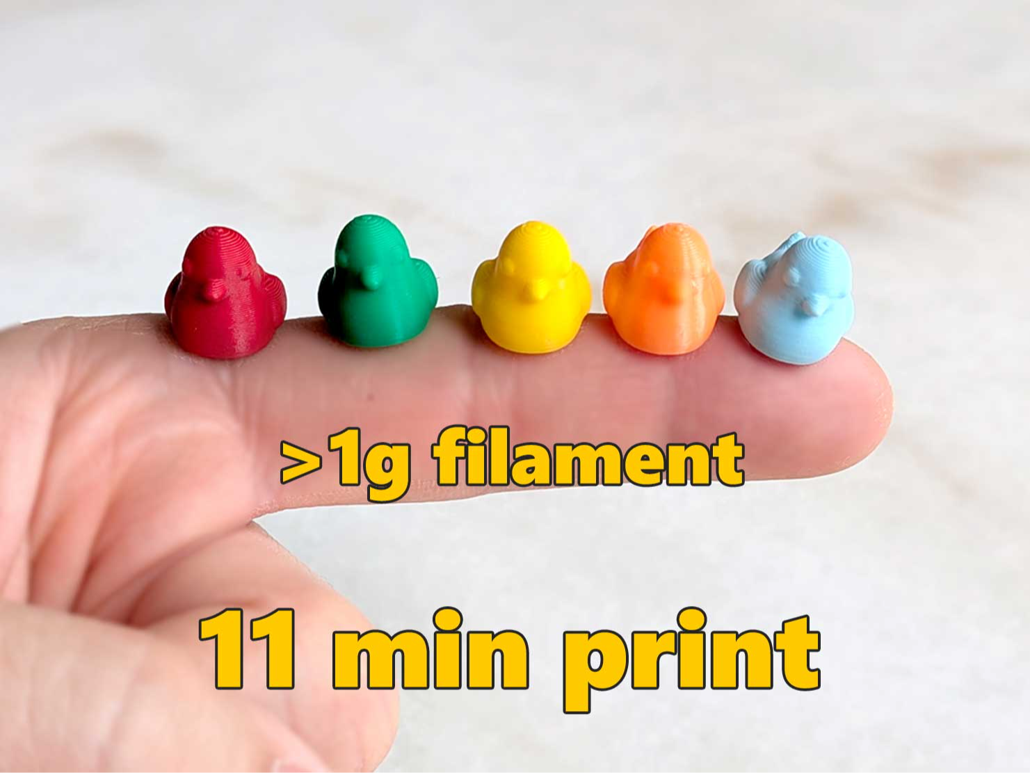 Small Tiny Mini Micro Chick