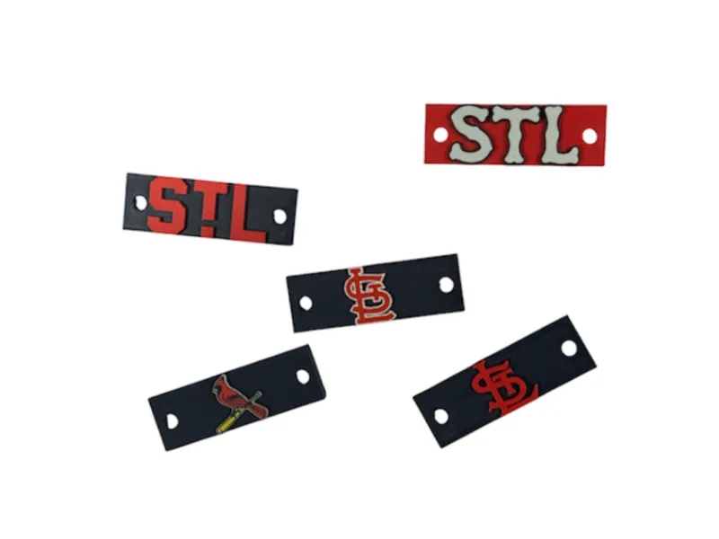 Baseball Cap Logo Plates - St Louis Cardinals