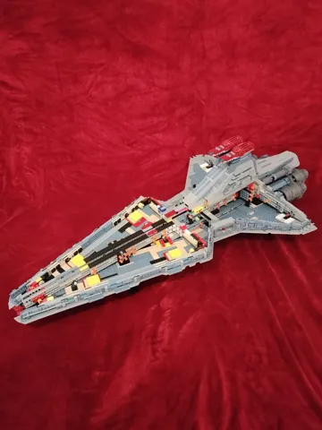 Letrero o emblema decorativo: Star Wars Venator Republic Cruiser 75367 Part 27 — vista de referencia 2