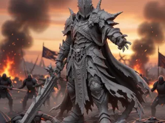Breachforged Void Knight – Ruined City Hero