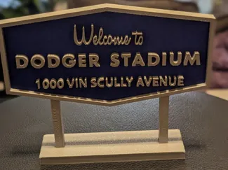 Dodger Stadium Sign