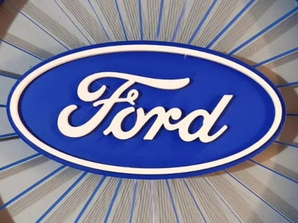 Ford Logo String Art