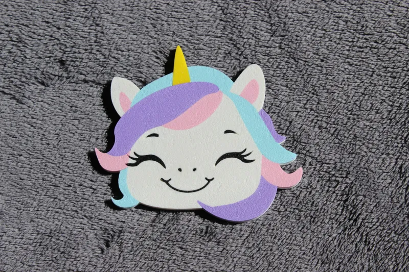 Sottobicchiere Unicorno Kawaii/Unicorn Coaster