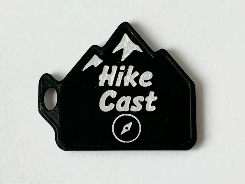 |Hike Cast|weather keychain Qr-code