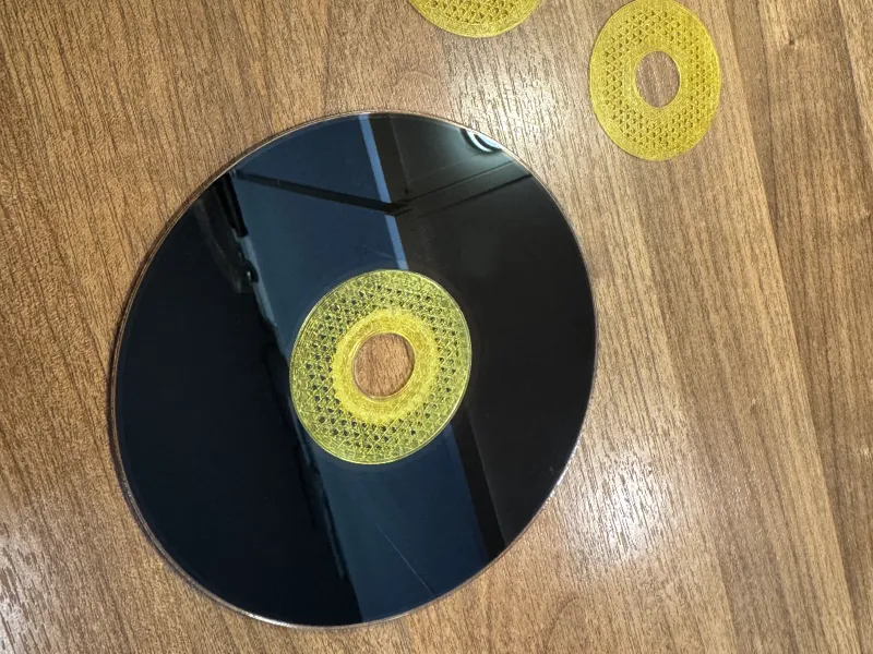 CD/DVD/Blu-Ray Spacer Disc