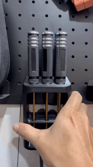 Dual Mount Screwdriver Holder