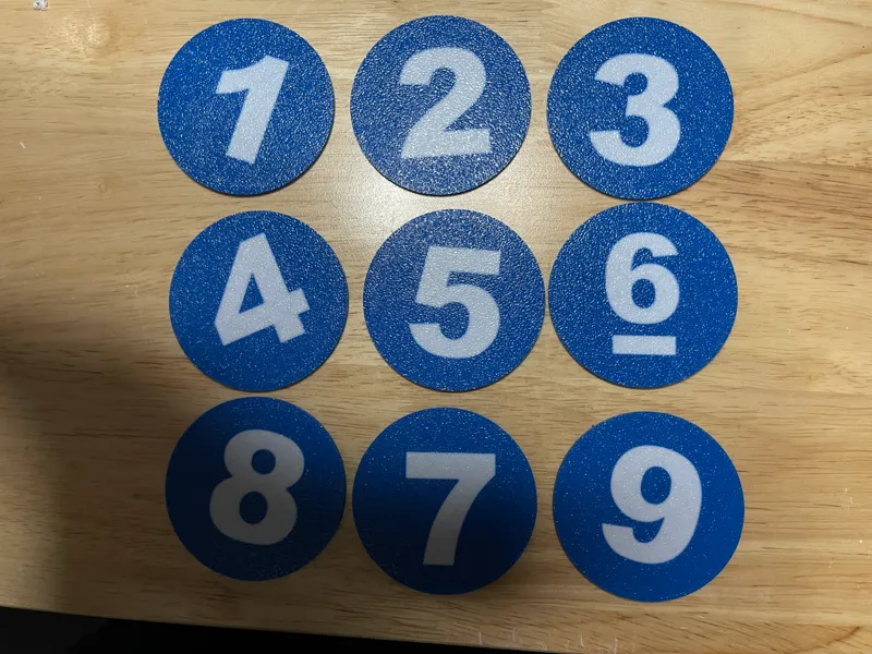 Number Discs