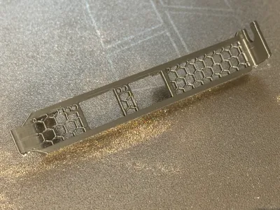 Intel X-520 Full Height Bracket by @sdbarker