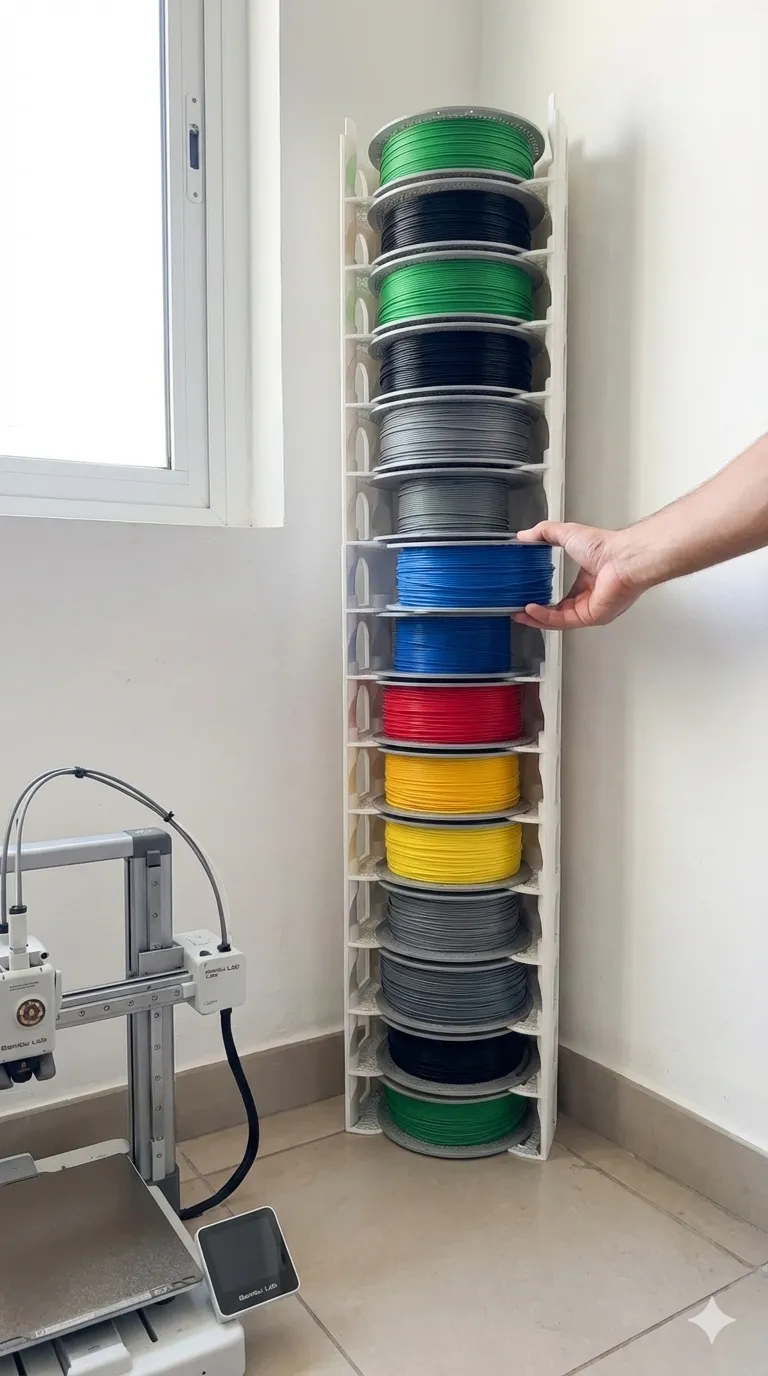 Infinity Spool Tower The Ultimate Storage Solution view 2