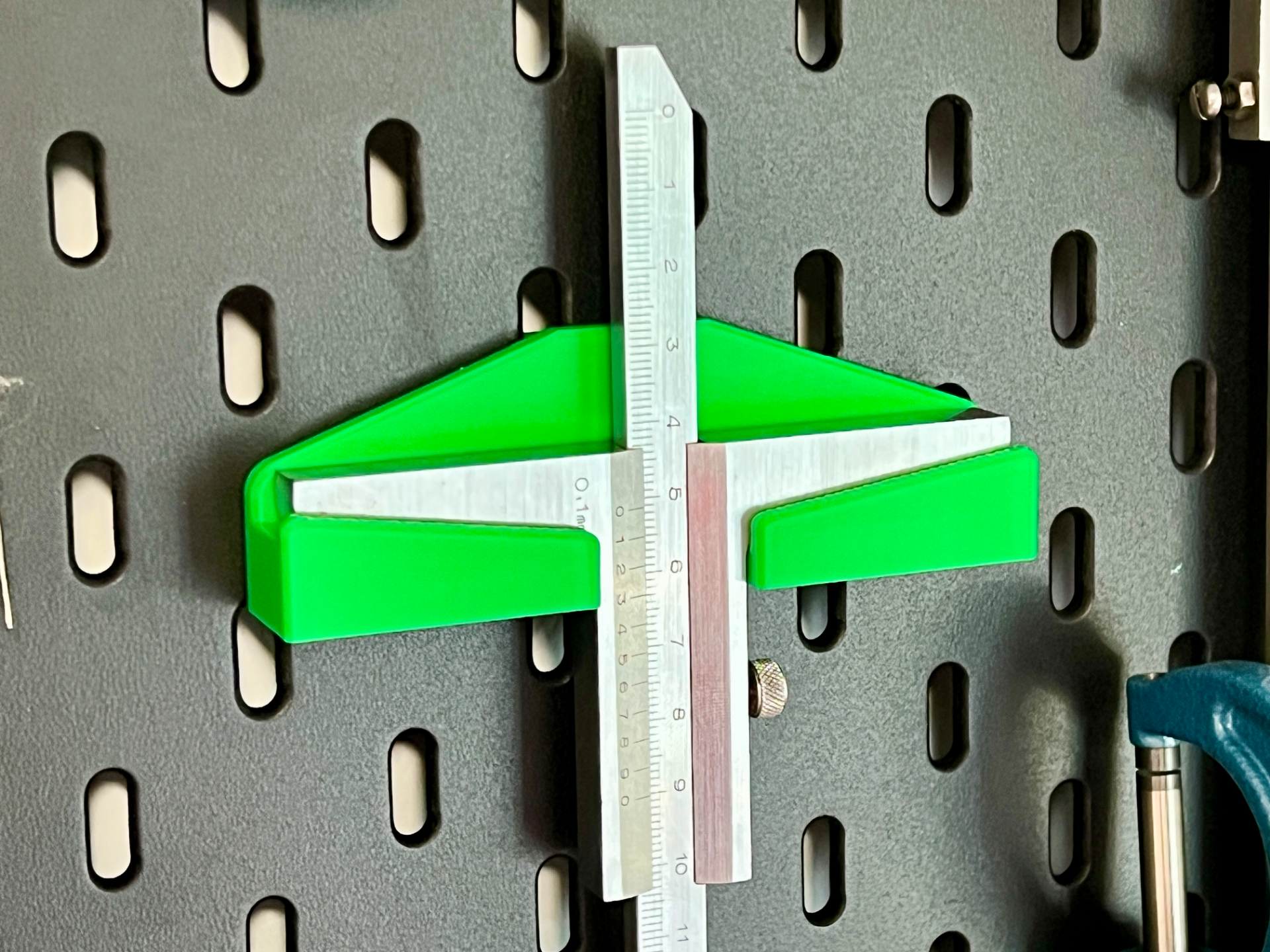 Ikea Skadis Depth gauge caliper 150 - 300 holder