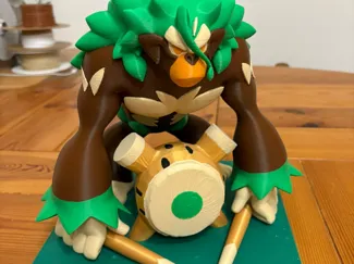 Rillaboom Pokemon Figure
