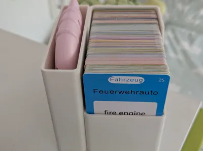 Flashcard Box / Lernkarten-Organizer