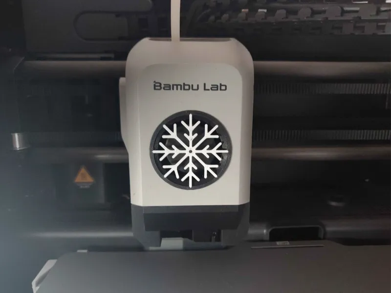 Tool Head Fan Cover Snowflake
